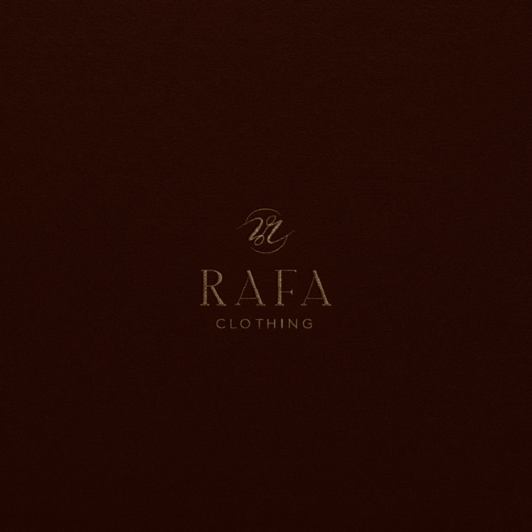 Rafa clothing - modern visual identity concept - logo design
