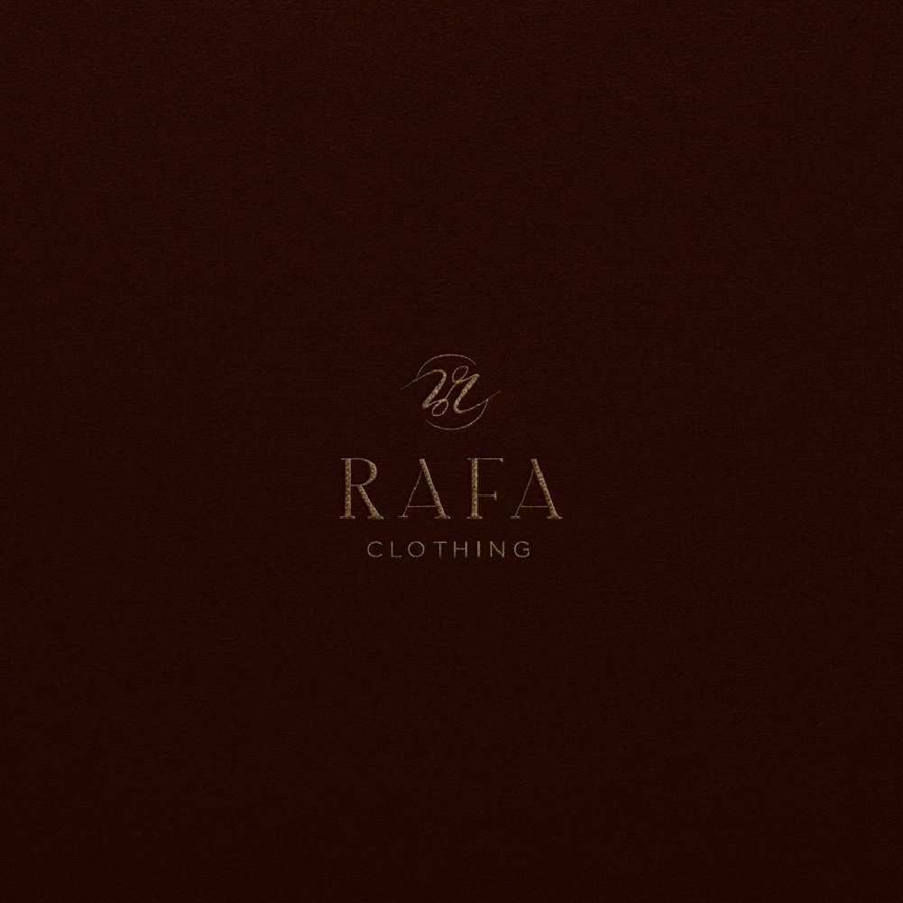 Rafa clothing - modern visual identity concept - logo design