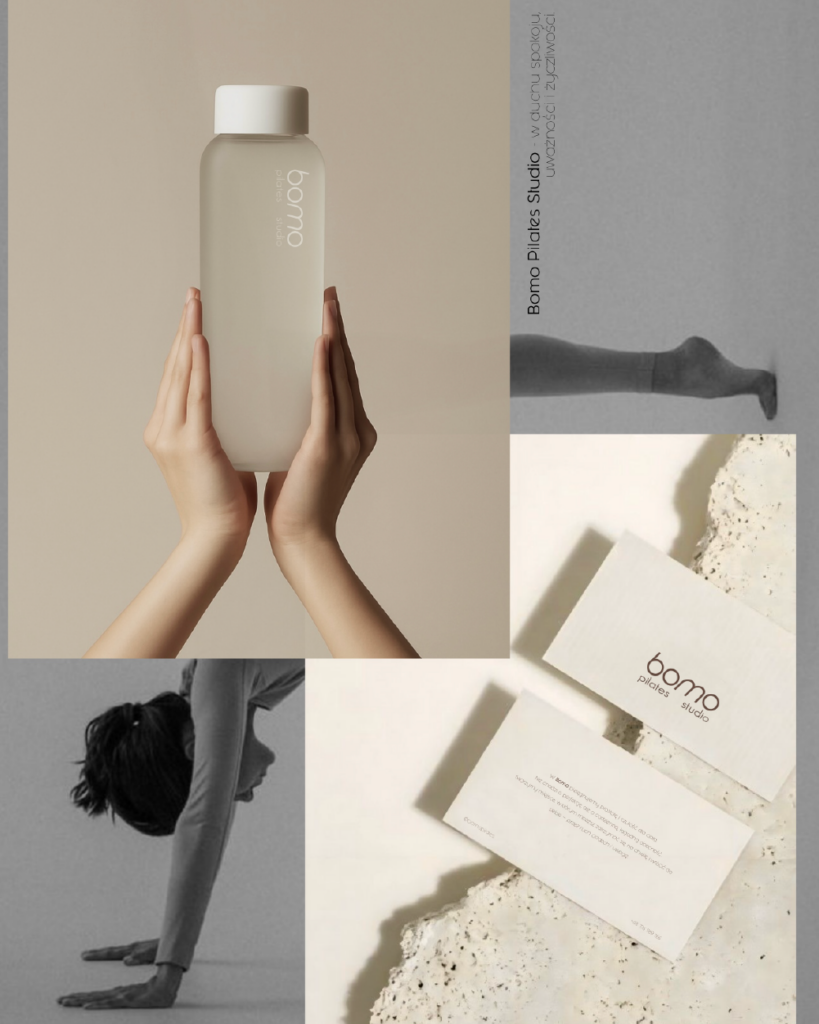 bomo | pilates studio - visual identity - branding - visual key
