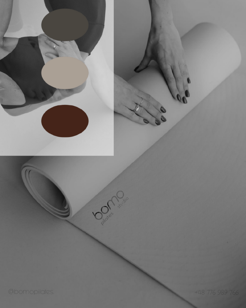 bomo | pilates studio - visual identity - branding - visual key